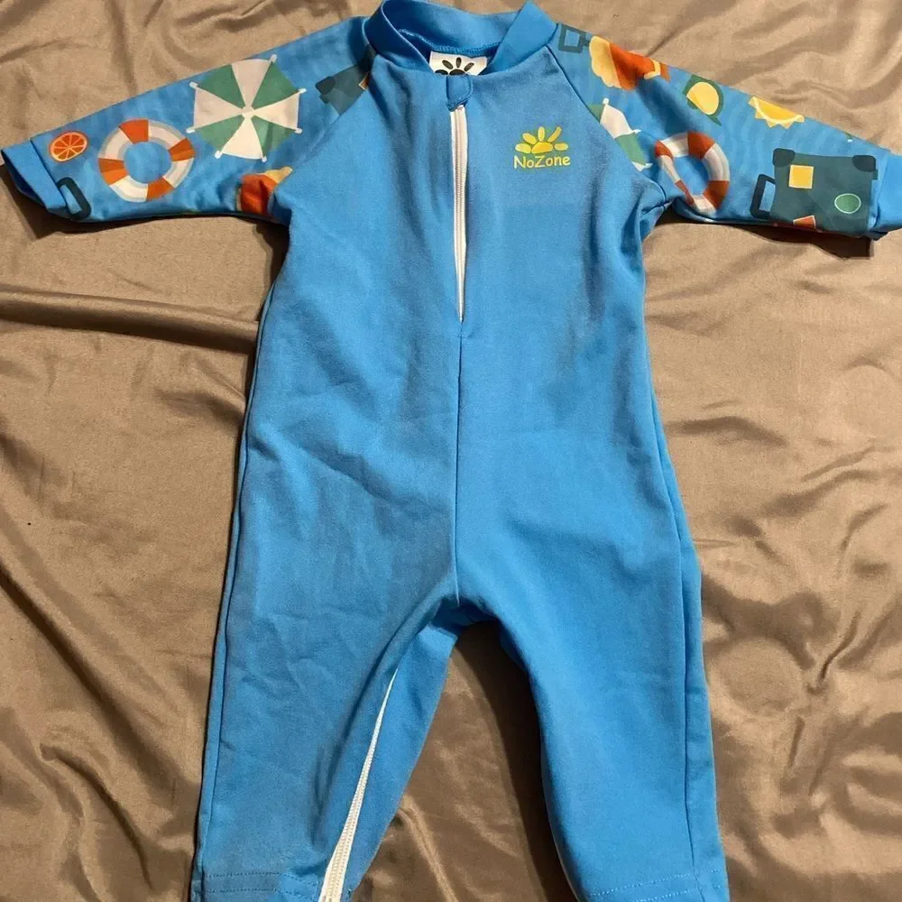 NoZone 0-6M RashGuard/Swim Suit